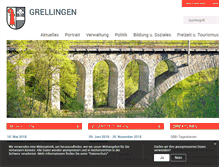 Tablet Screenshot of grellingen.ch